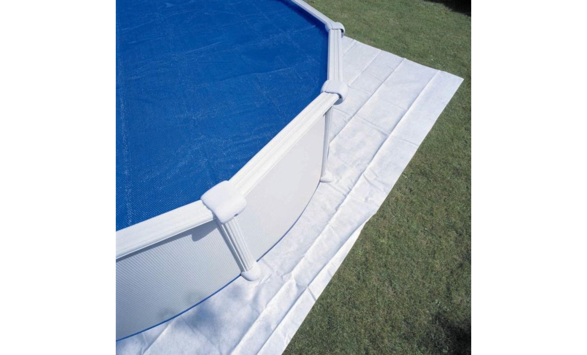 gre tapis de sol feutrine pour piscine 1000 x 500 cm pas cher