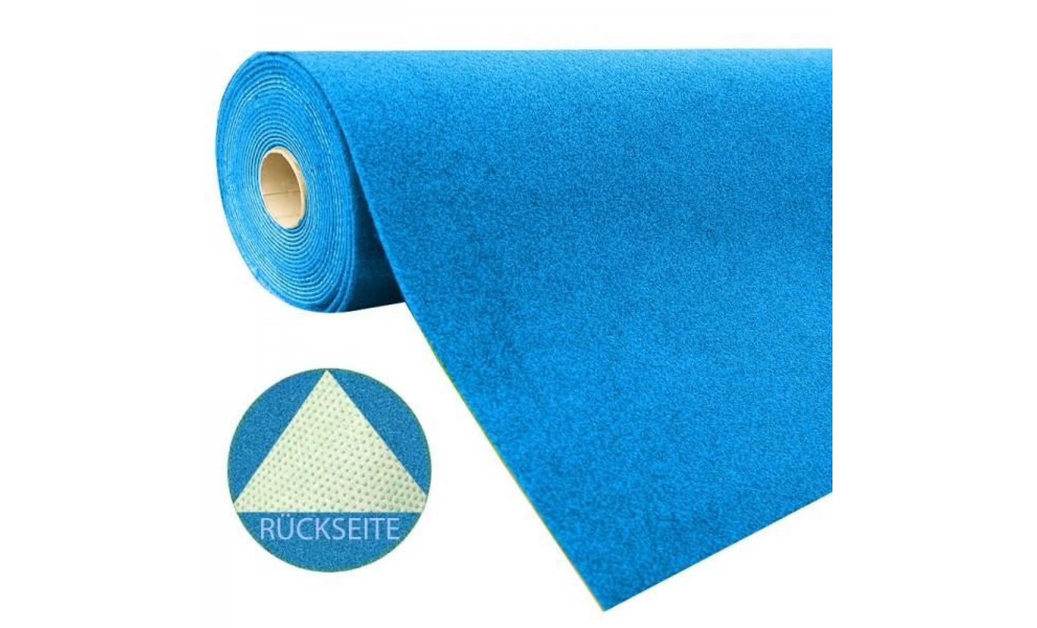 tapis gazon artificiel avec bulles bleu [133 x 100 cm] pas cher