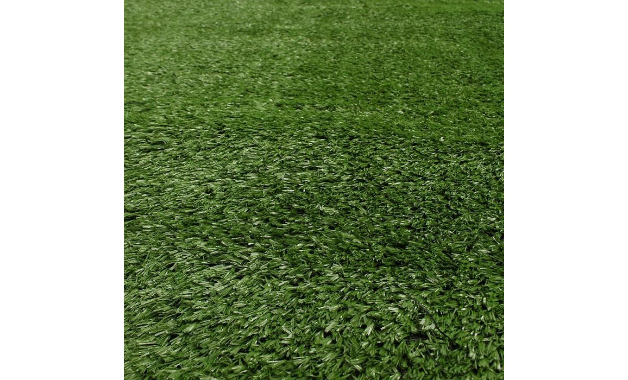 tempsa 1.5cm rouleau tapis de gazon artificielle plastique jardin armée verte 1m*10m pas cher