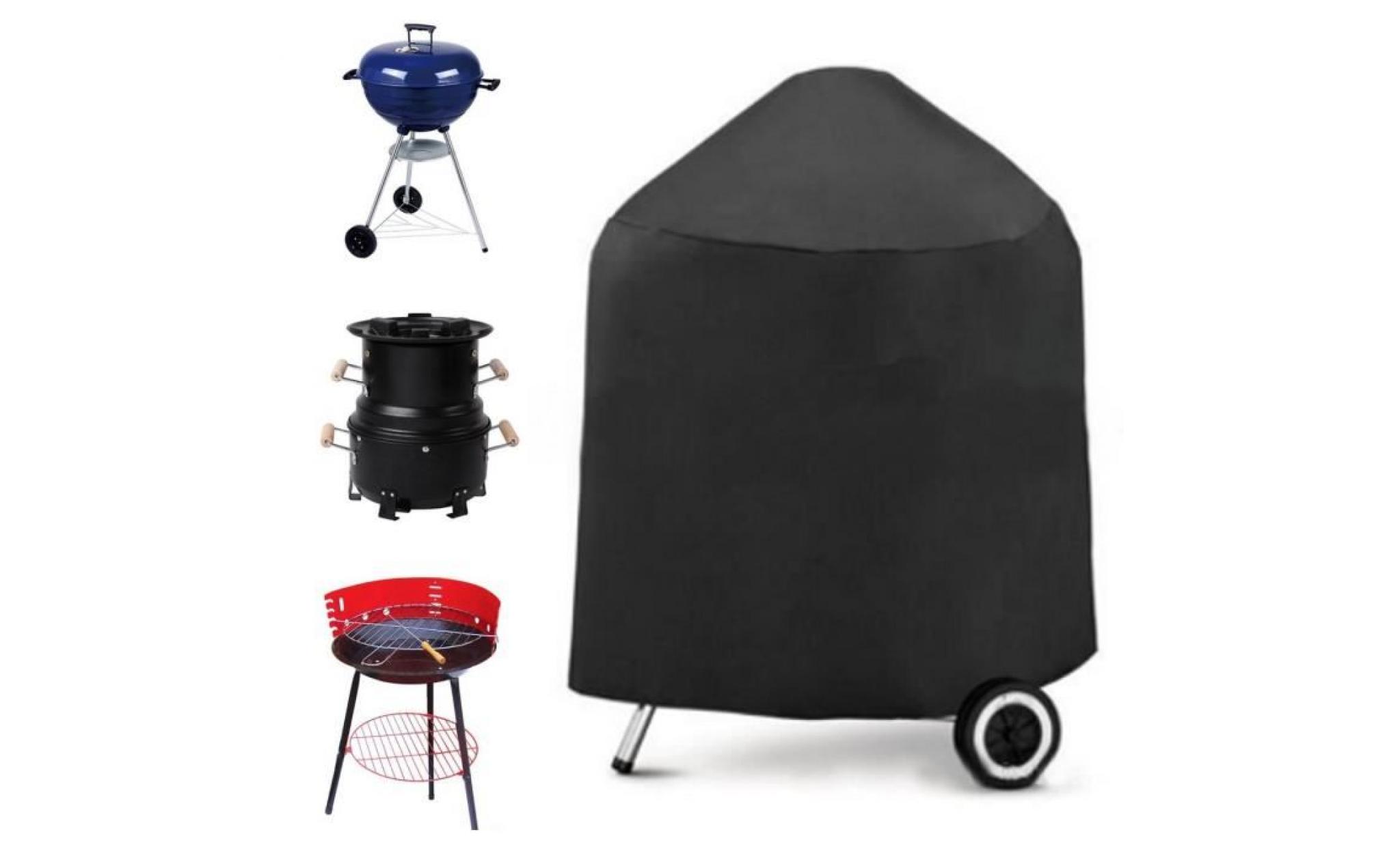 tempsa bâche housses barbecue grill couverture etanche protection bbq extérieur 76x58cm