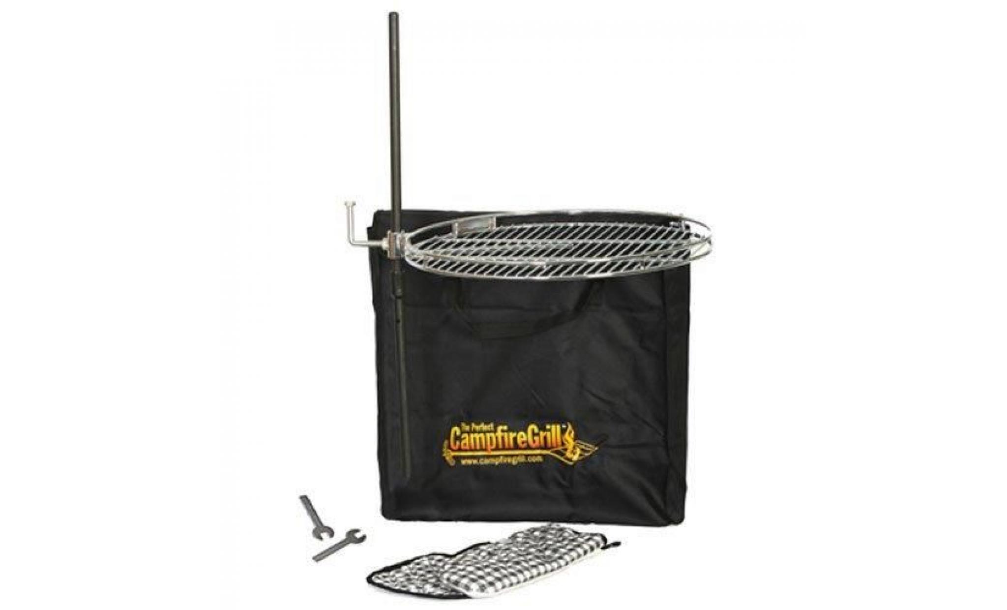 the perfect campfire grill, pioneer grill, 46cm