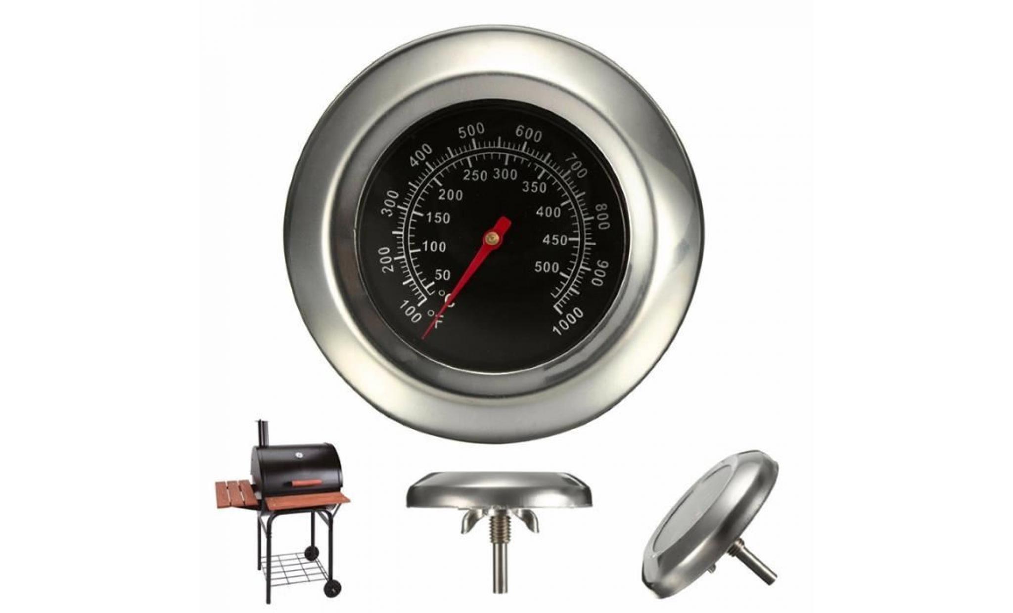 thermomètre pour barbecue grille en acier inoxydable outils de barbecue bbq grill thermometer temp gauge