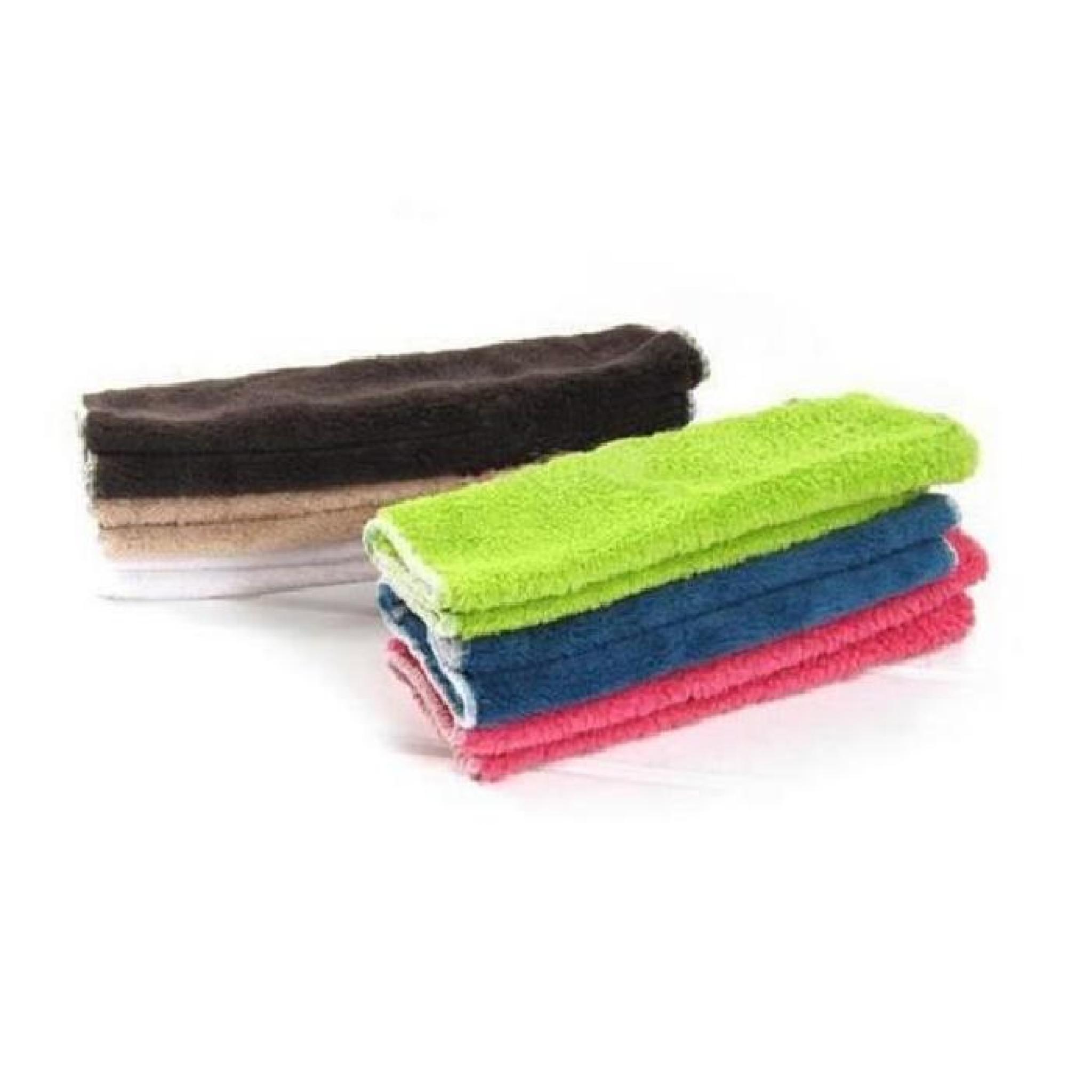 Tissu anti-graisse Serviette de lavage de fibre de bambou Ménage de nettoyage de la cuisine Nettoyant pas cher