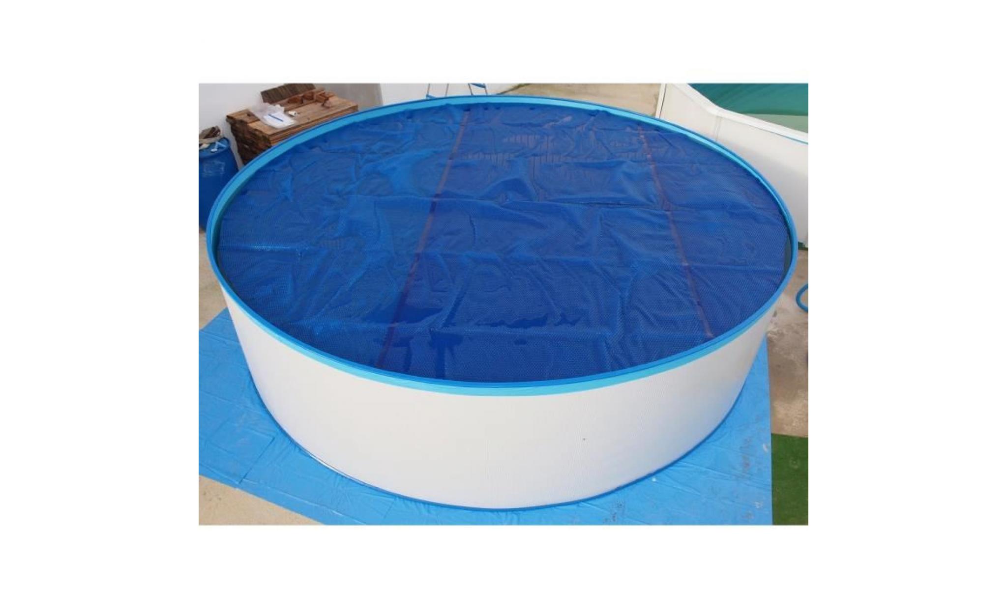 TORRENTE Bâche isotherme pour piscine 915x457cm - Bleue pas cher