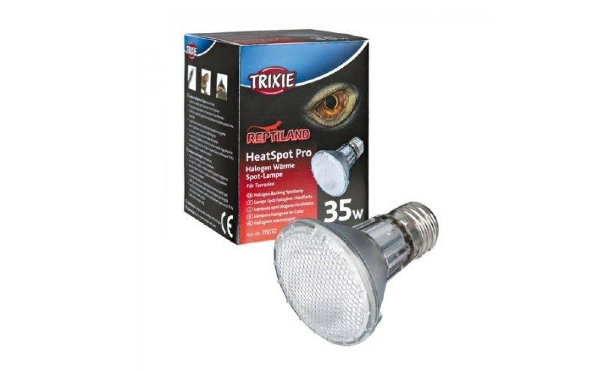 trixie heat spot halogène pro basking lampe spot, 35 watt, 65 x 88 mm h5rqz