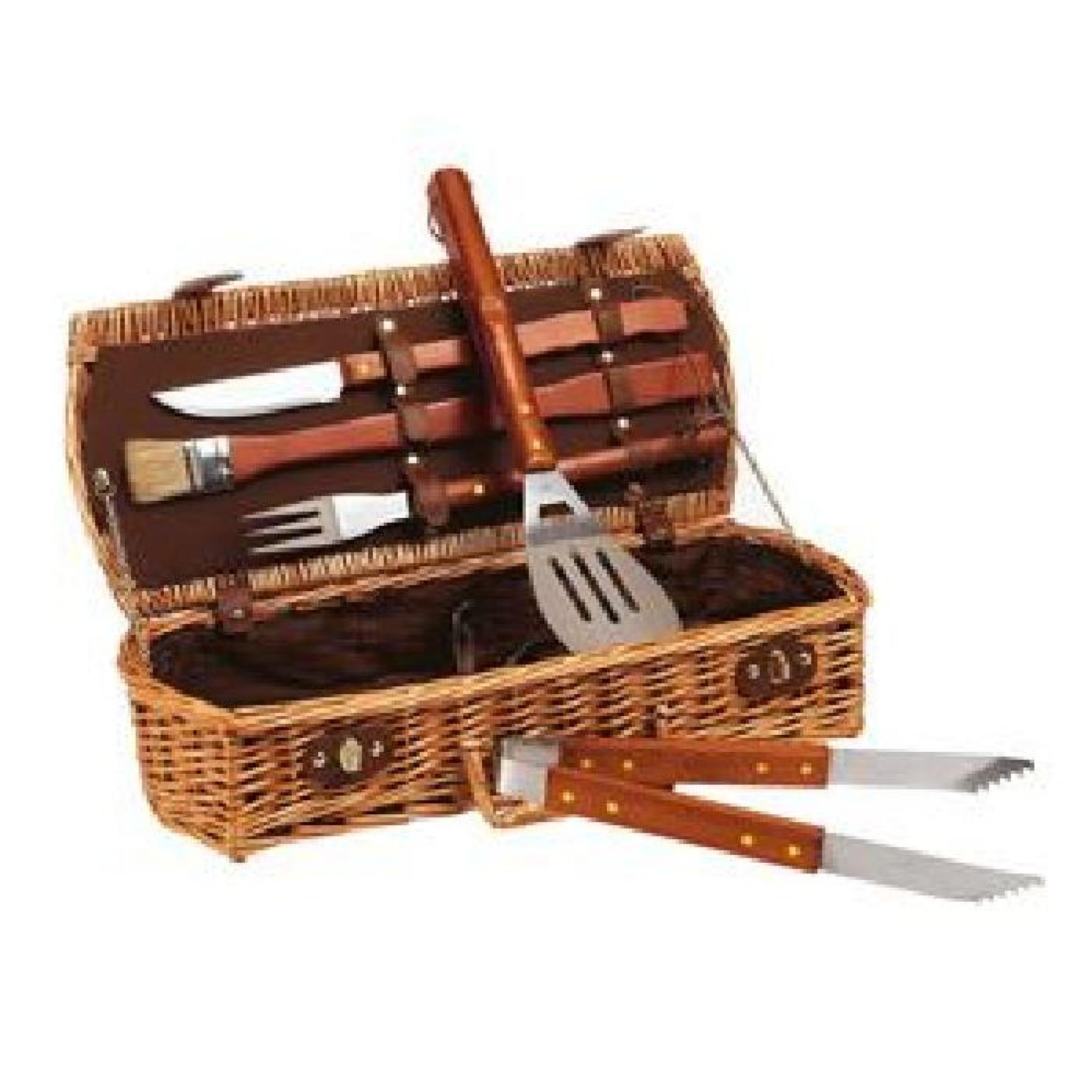 Valise barbecue osier