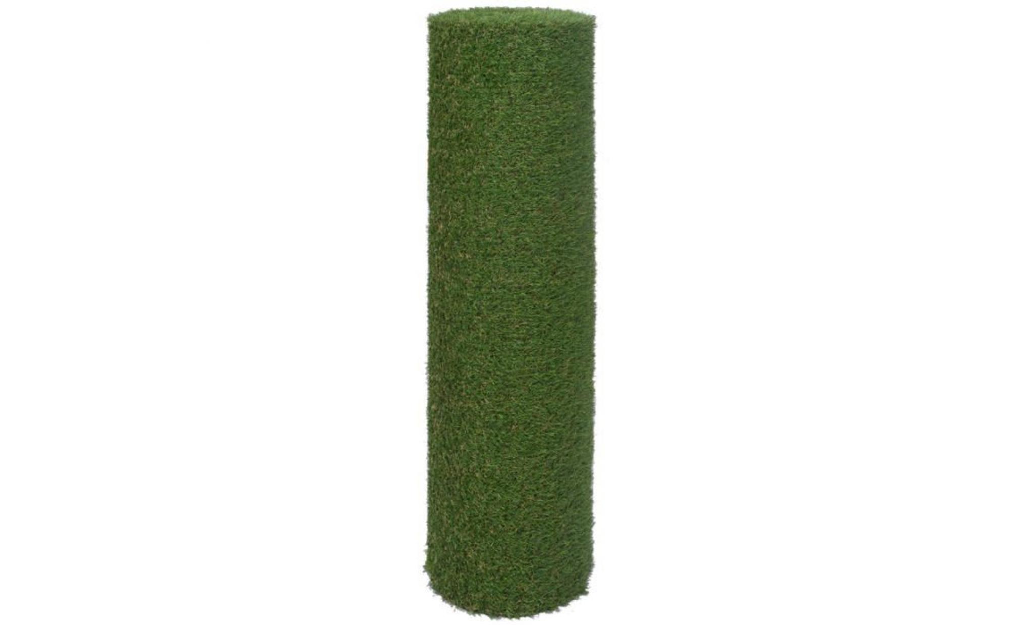 vidaxl gazon artificiel vert 1x10 m 20 25 mm pas cher