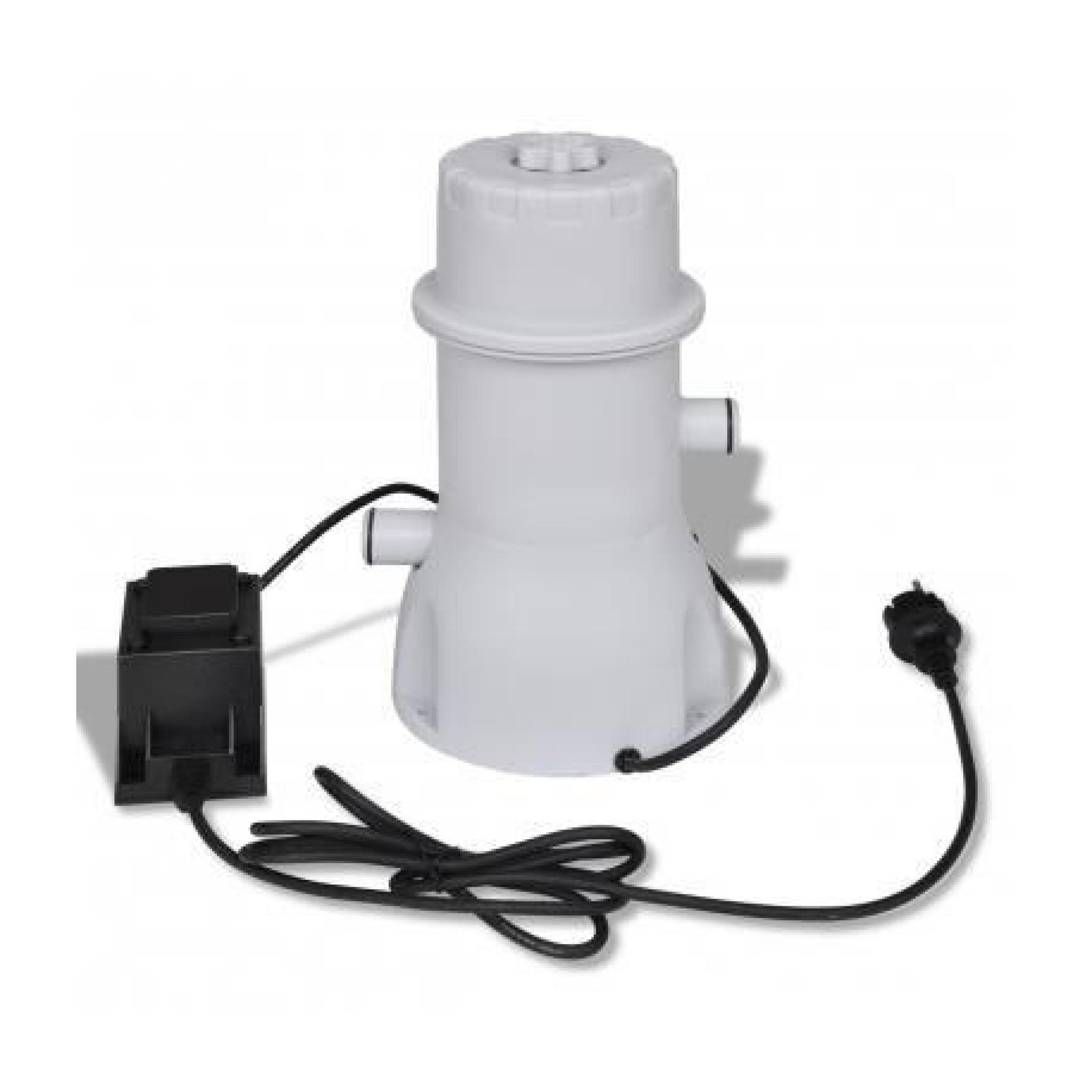 vidaXL Pompe de filtration à sable pour Piscine 1000 gal / h. pas cher