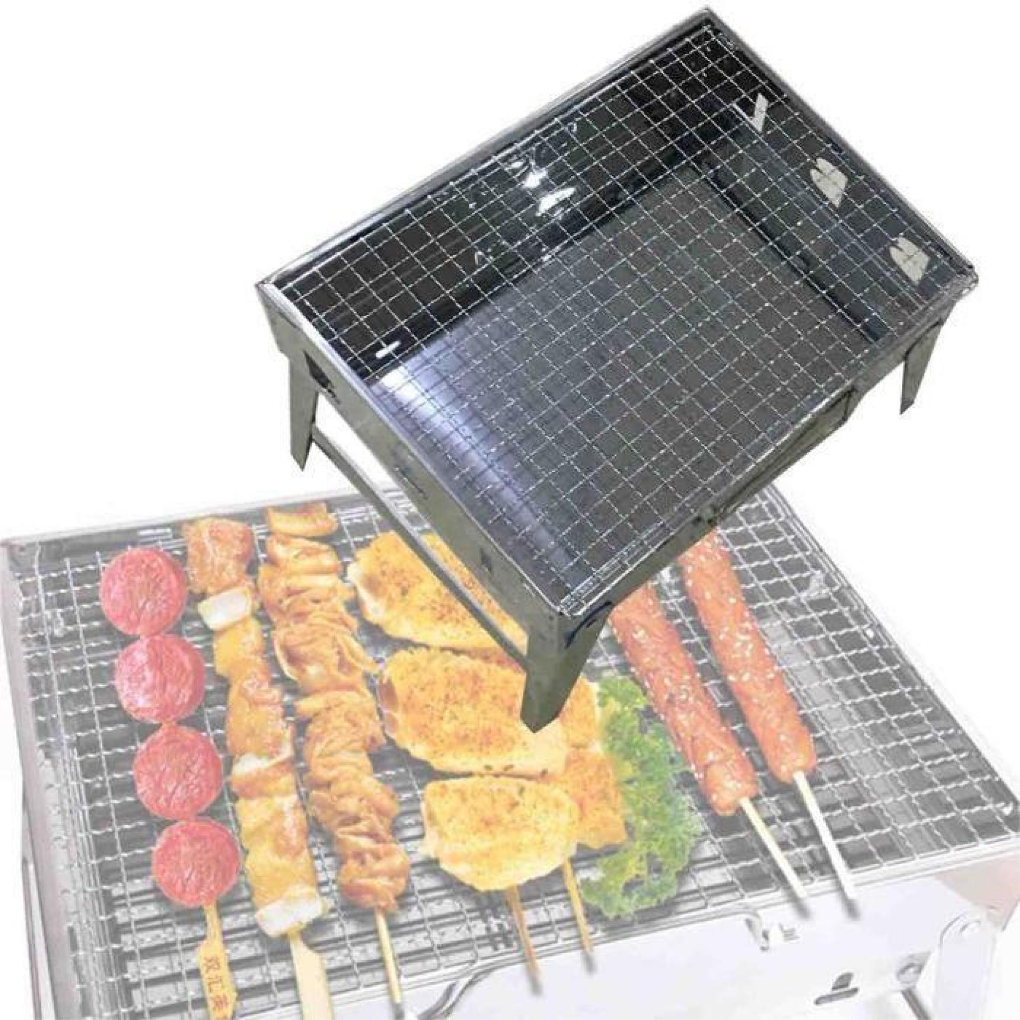 Vococal® Barbecue grill Barbecue à charbon de table CuisineChef 36.5x28x10.5cm