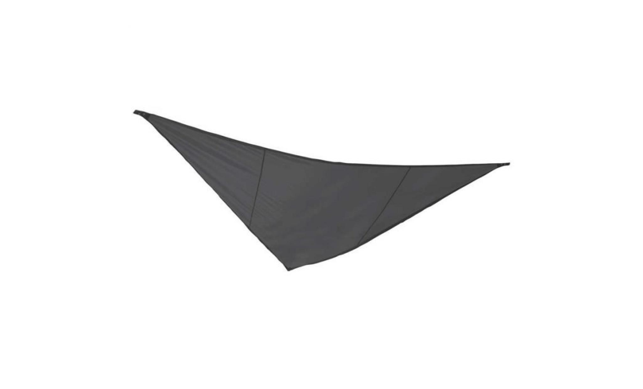 voile d'ombrage triangulaire 3,60 m bleu pas cher