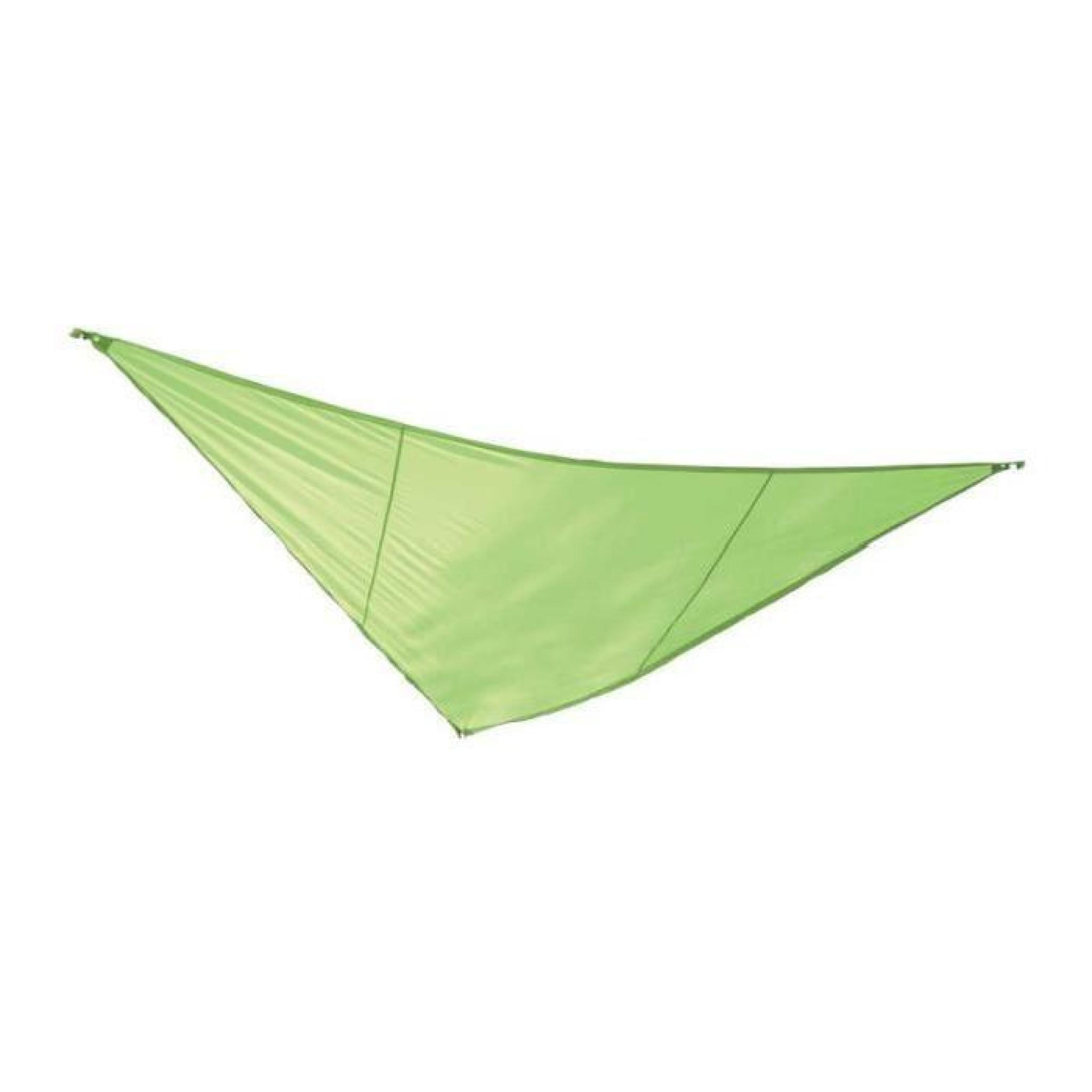 Voile d'ombrage triangulaire 3,60 m Vert