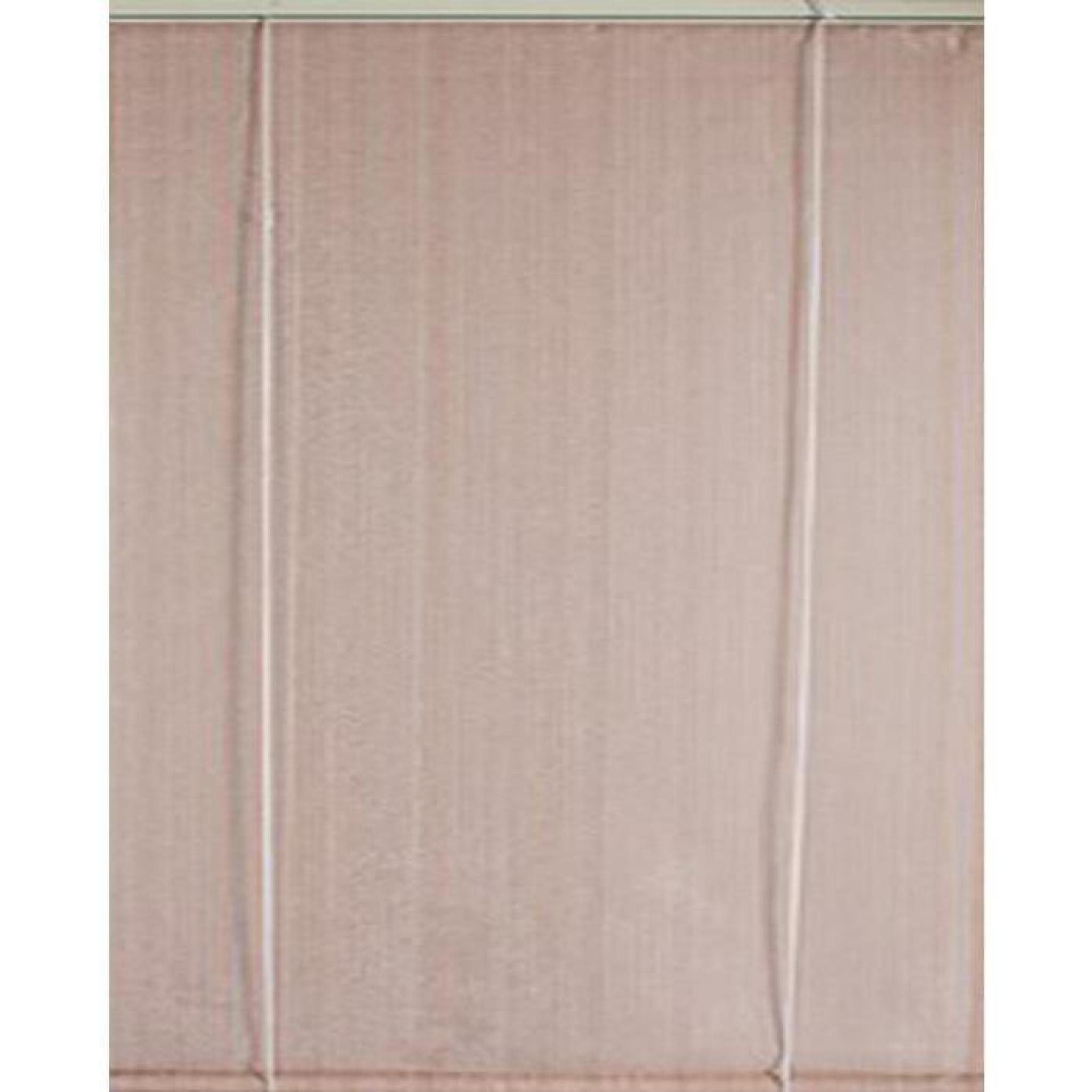 Voile d'ombrage verticale à enrouleur Sable Ajouré en polyéthylène tressé 165 g - m² anti-UV, 100 x 180 cm