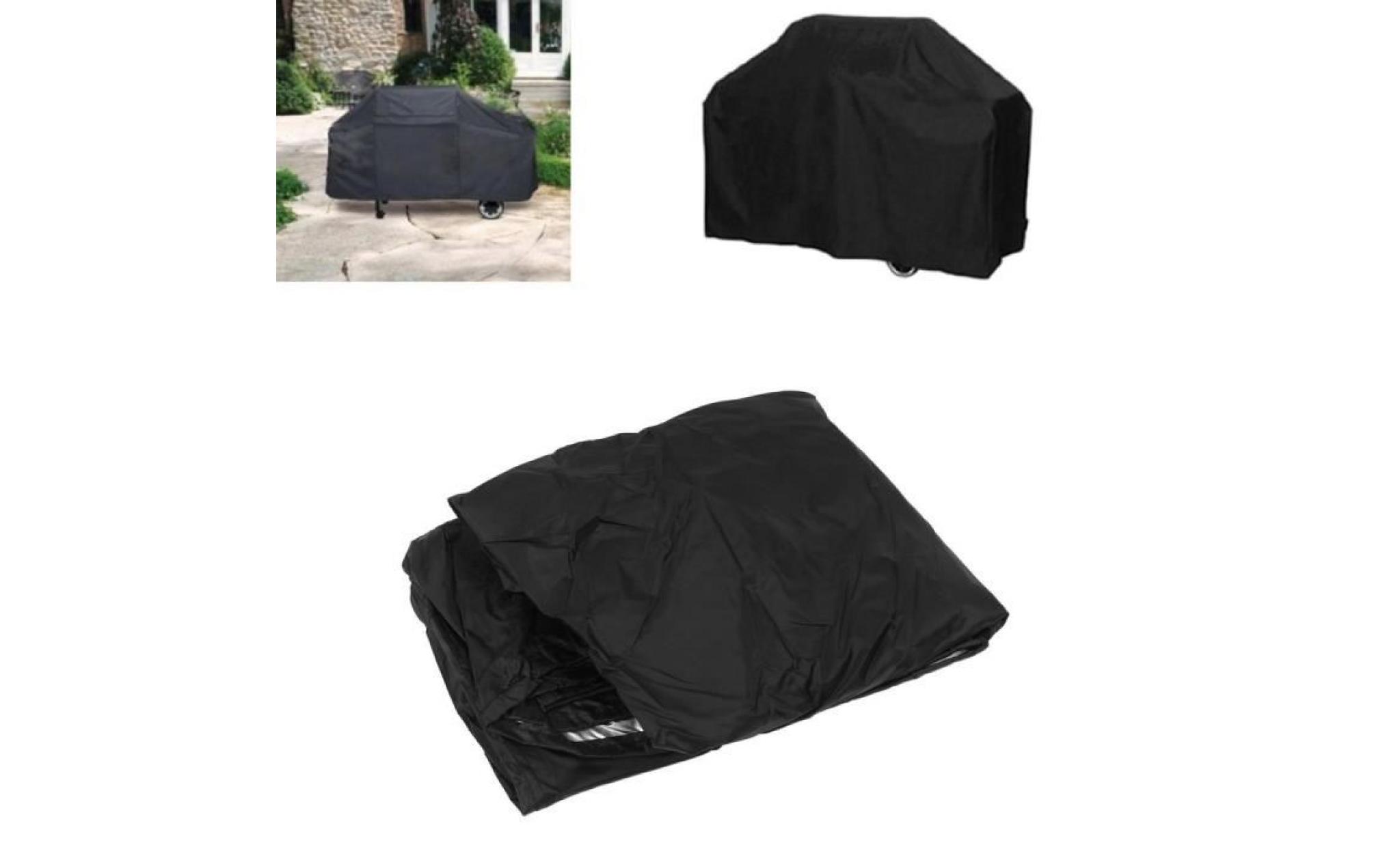 waterproof bbq barbecue grill pot polyester protective cover 170*61*117cm pas cher