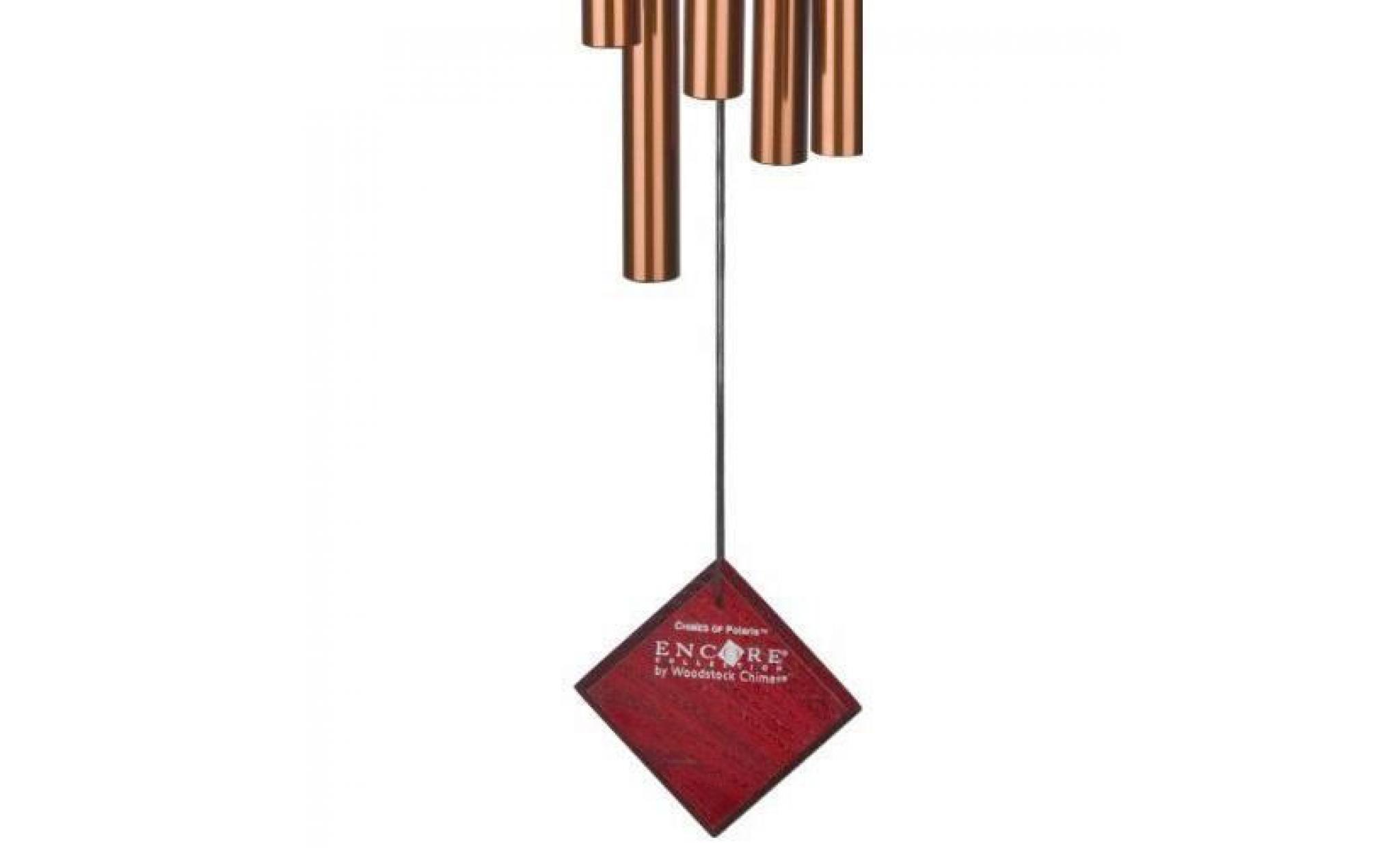 woodstock chimes chimes of polaris carillon éolien couleur bronze 55,9 cm