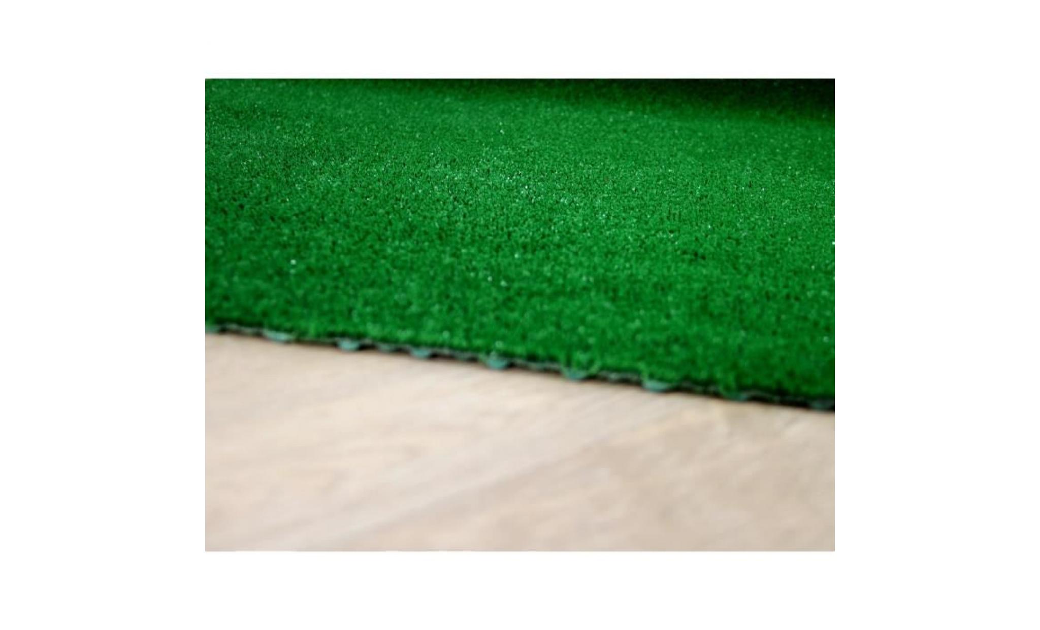 york   tapis type gazon artificiel avec nubs – pour jardin, terrasse, balcon   vert   [200x350 cm] pas cher
