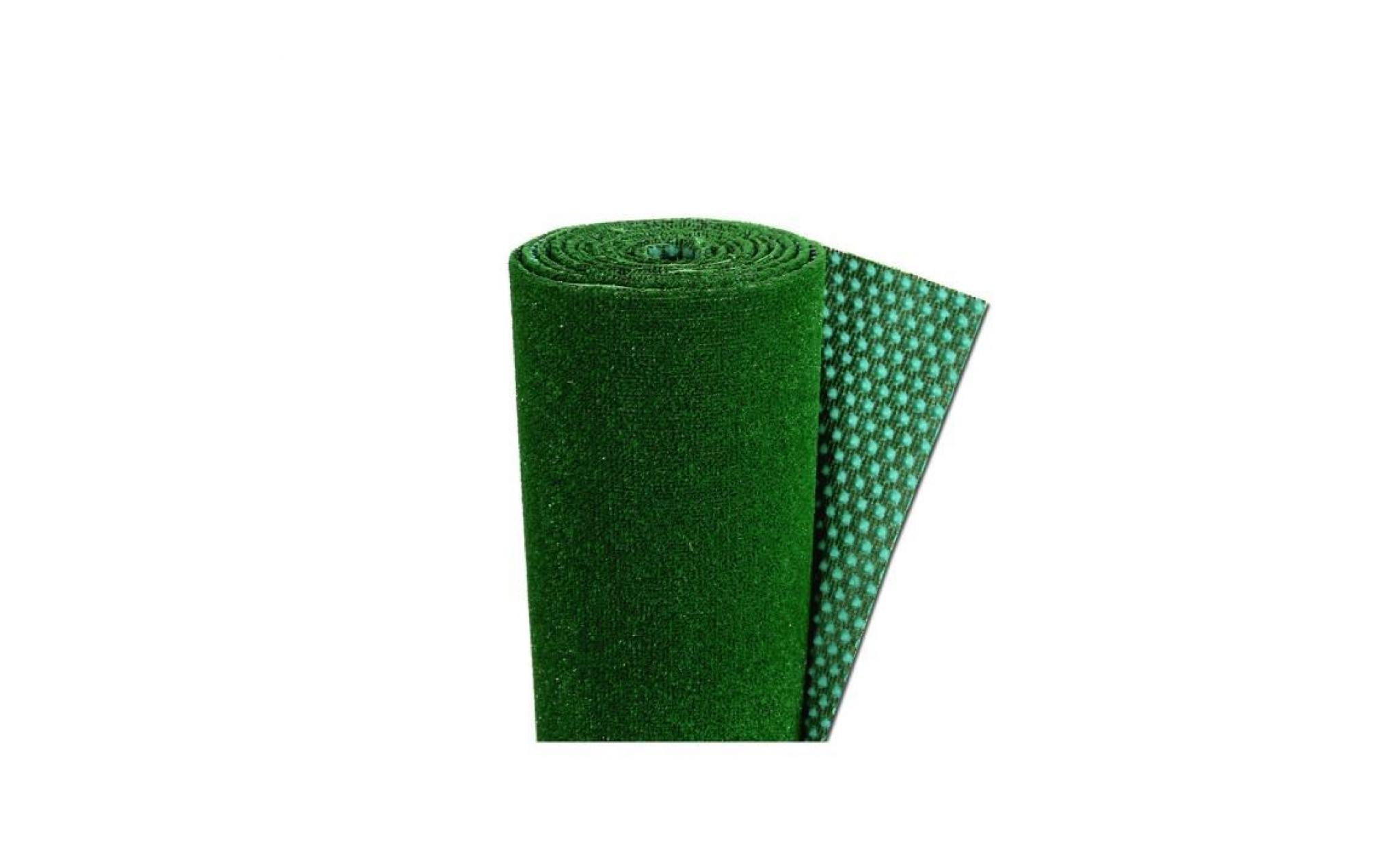 york   tapis type gazon artificiel avec nubs – pour jardin, terrasse, balcon   vert   [200x450 cm] pas cher
