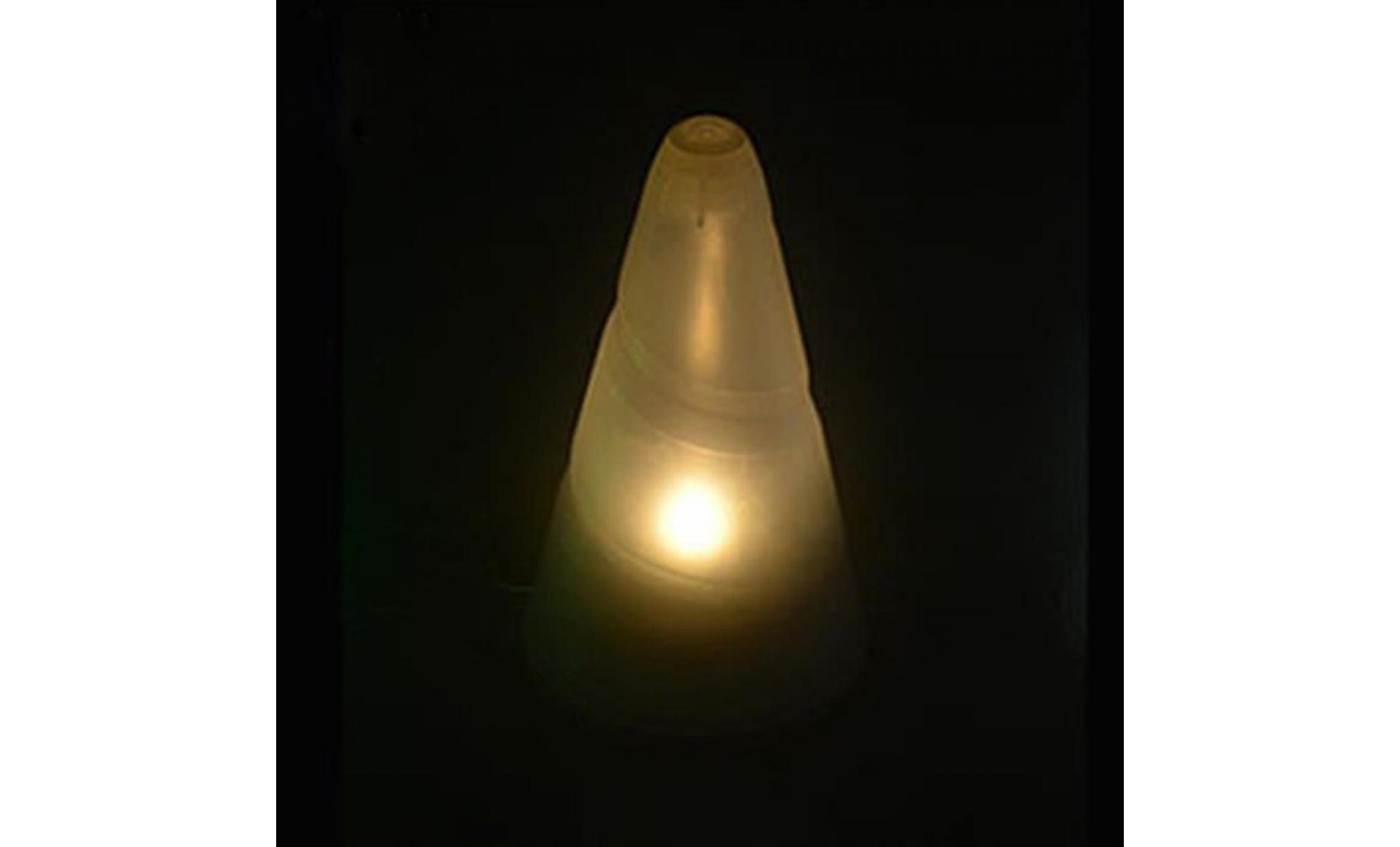 yum® la nouvelle solaire led lampe suspendue conique extérieur lustre lampes de jardin hanging rose_love211 pas cher